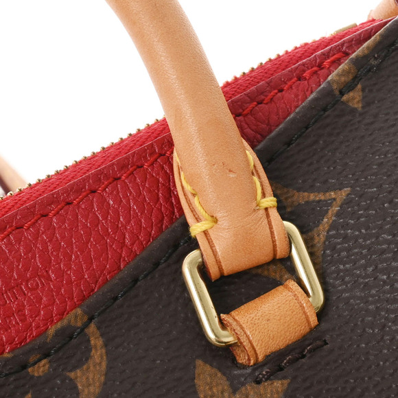 Louis Vuitton Monogram Pallas Cerise Red Canvas Shoulder Bag - Picture 5 of 11